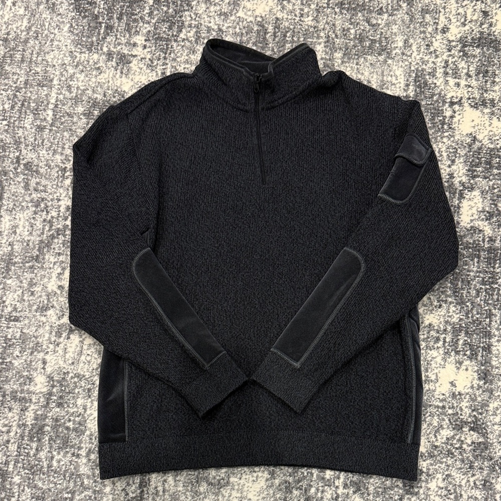 Paul & Shark Charcoal Zip-Up Sweater